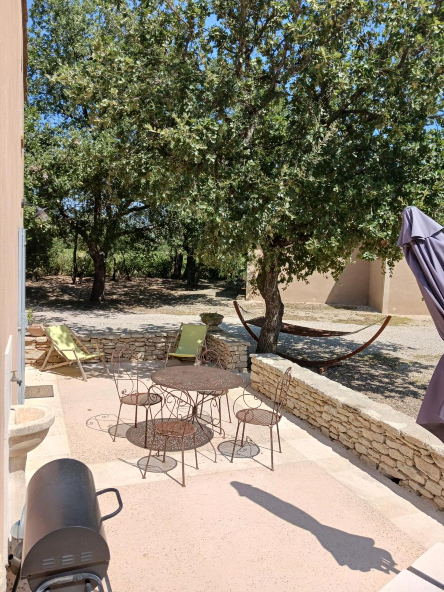 Mas De La Cheneraie Blanche, Maison De Vacances Avec Piscine En Luberon Roussillon  Exterior photo